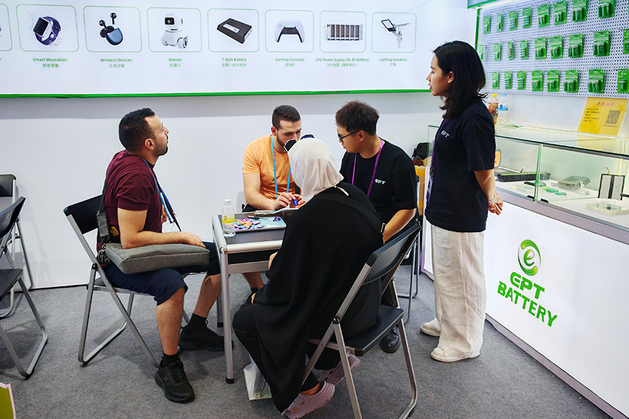 廣交會現場交流