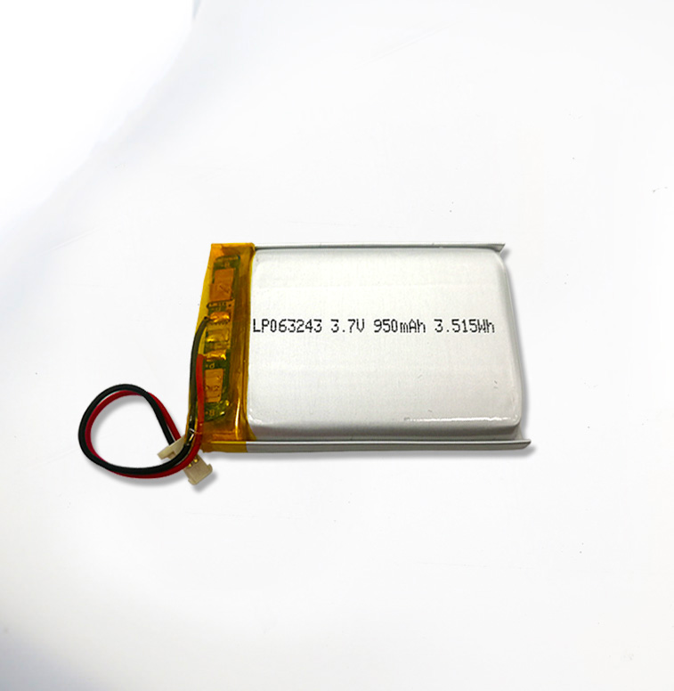 3.7V 063243 950mAh 報警器聚合物鋰電池 3.7V 063243 950mAh 報警器聚合物鋰電池